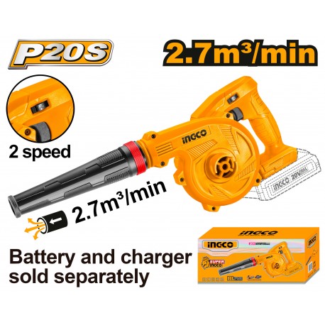 SOFFIATORE A BATTERIA 2,7MC/MIN NUDO