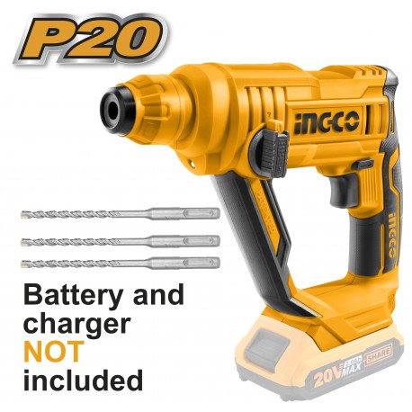 MARTELLO DEMOLITORE BATTERIA LITIO 20V NUDO